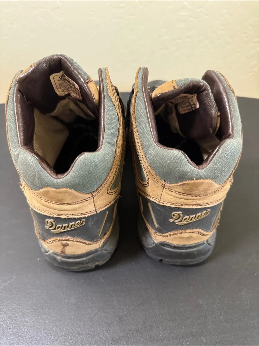 Danner Men's Brown and Gray Hiking Boots